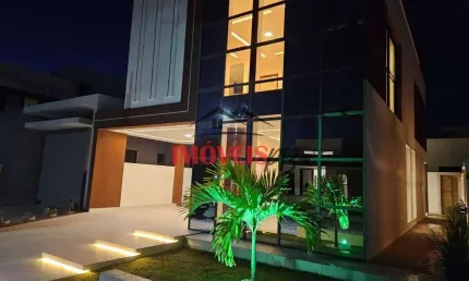 Casa de alto padrão no Sunville com 1 suíte mas te e área gourmet.