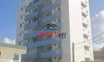 Apartamento mobiliado no bessa a menos de 100 metros da praia com 80 m².