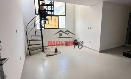 Cobertura duplex nos bancários com 2 quartos e 1 suíte, 106m² de área total