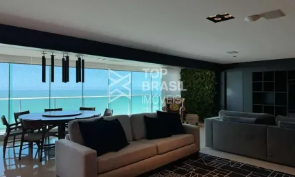 Apartamento alto padrão mobiliado em areia preta  -  natal