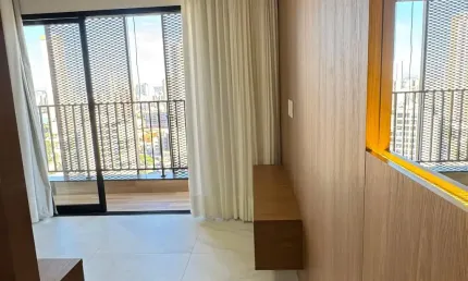 Flat 100% mobiliado no Setor Marista, aluga sem fiador.