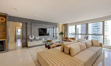 Apartamento mobiliado no yachthouse by pininfarina para locação anual