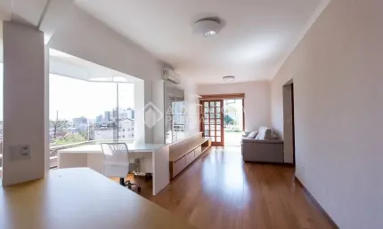 Apartamento de 2 quartos sendo 1 suíte, vista para o Guaíba,1 vaga de garagem no bairro Menino Deus