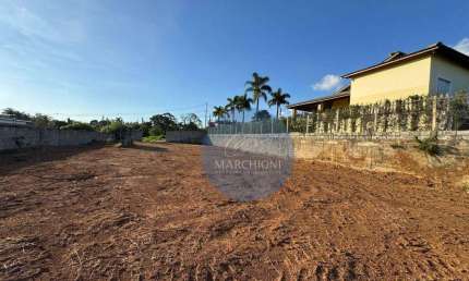 Lote de 1040m² com escritura e todo plano em Pinhalzinho!