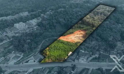Terreno à venda no badenfurt, blumenau  por r$ 3.200.000