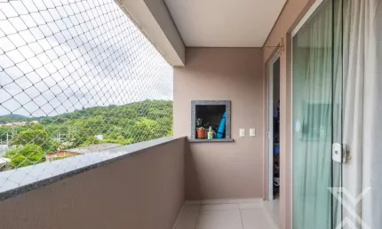 Apartamento com 2 quartos à venda no velha, blumenau , 74 m2 por r$ 495.000