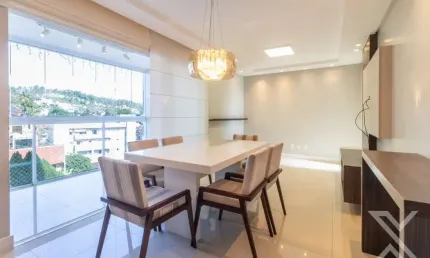 Apartamento com 2 quartos para alugar na escola agrícola, blumenau , 80 m2 por r$ 3.450