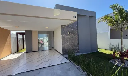 Casa em condomínio fechado com 3 quartos à venda na Rodovia Engenheiro Edilson Távora, 120, Olhos D\'água, Barra dos Coqueiros