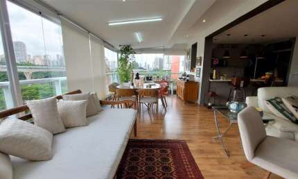 Apartamento Duplex para Venda em São Paulo, CAMPO BELO, 1 dormitório, 1 suíte, 3 banheiros, 2 vagas