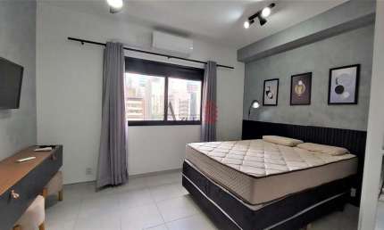Apartamento Mobiliado para Locação em São Paulo, VILA OLIMPIA, 1 dormitório, 1 banheiro