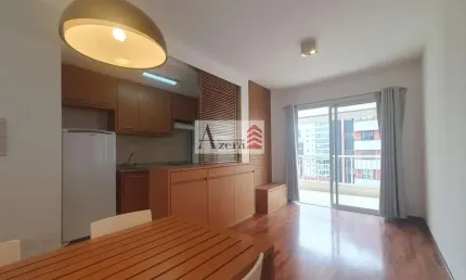Apartamento para Locação em São Paulo, Cidade Monções, 1 dormitório, 1 suíte, 1 banheiro, 1 vaga