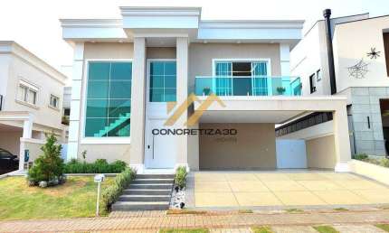 Sobrado à venda em Indaiatuba, Jardim Maison Du Parc, com 4 suítes, com 355 m²