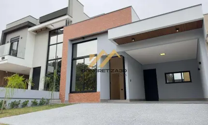 Casa à venda em indaiatuba, loteamento park gran reserve, com 3 suítes, com 134 m²