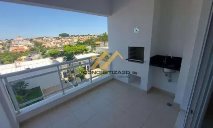 Apartamento à venda em Indaiatuba, Vila Homero, com 2 suítes, com 82 m², Sky Towers Home
