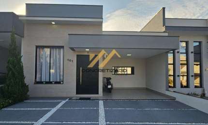 Casa à venda em Indaiatuba, Jardim Mantova Residencial, com 3 suítes, com 150 m², Condomínio Mantova
