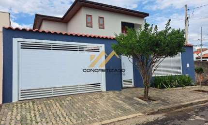 Sobrado à venda em Indaiatuba, Vila Avaí, com 4 suítes, com 294 m²