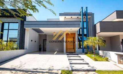 Casa à venda em Indaiatuba, Jardim Mantova, com 3 quartos, com 130 m², Condomínio Mantova