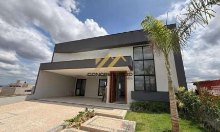 Casa à venda em Indaiatuba, Residencial Monte Verde, com 3 suítes, com 184 m²