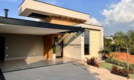 Casa à venda em Indaiatuba, Jardim Residencial Viena, com 3 suítes, com 142 m², Condomínio Viena