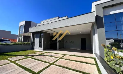 Casa para locação em Indaiatuba, Jardim Residencial Viena, com 3 suítes, com 180 m², Condomínio Viena