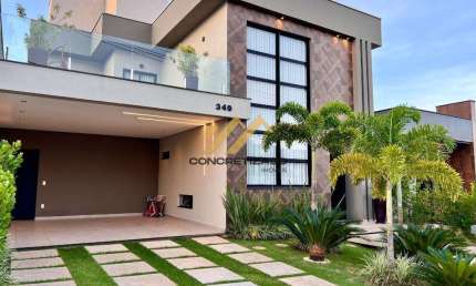 Sobrado à venda em Indaiatuba, Jardim Residencial Alto de Itaici, com 3 suítes, com 235 m²