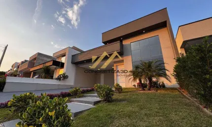Casa à venda em Indaiatuba, Condomínio Evidências, com 3 suítes, com 205 m²