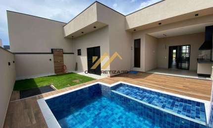 Casa à venda em Indaiatuba, Residencial Evidências, com 3 quartos, com 200 m²