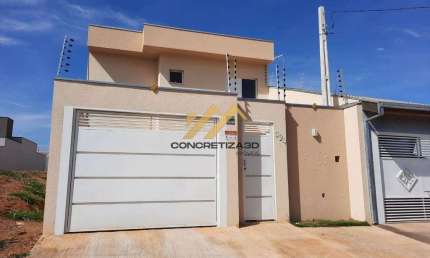 Sobrado à venda em Indaiatuba, Jardim Residencial Nova Veneza, com 3 quartos, com 104.7 m²