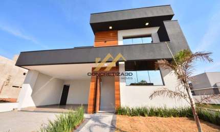 Sobrado à venda em Indaiatuba, Jardim Residencial Dona Lucilla, com 3 suítes, com 330 m²