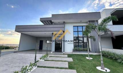 Casa à venda em Indaiatuba, Residencial Monte Verde, com 3 suítes, com 191 m²