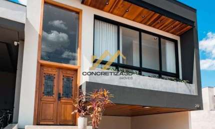Casa à venda em Indaiatuba, Condomínio Park Gran Reserve, com 3 quartos, com 194 m²