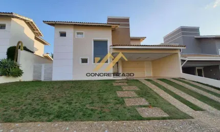 Sobrado com 3 quartos sendo 1 suítes para alugar, 185 m² - residencial villaggio portofino - indaiatuba/sp