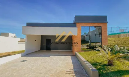 Casa com 4 quartos sendo 2 suítes à venda, 208 m² - Residencial Milano - Indaiatuba/SP