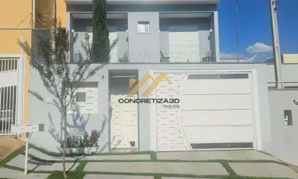 Sobrado com 3 quartos à venda, 162 m² - Jardim Turim - Indaiatuba/SP