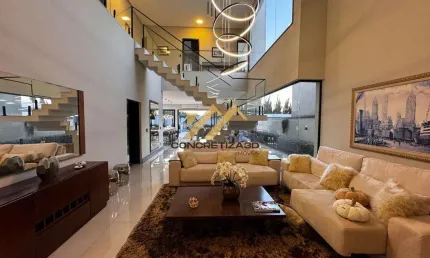 Sobrado com 4 suítes à venda, 405.76 m² - jardim residencial helvétia park i - indaiatuba/sp