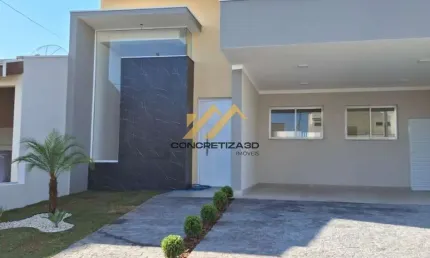 Casa com 3 quartos à venda, 199 m² - Condomínio Costa das Areias - Indaiatuba/SP
