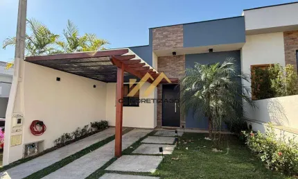 Casa com 3 quartos à venda, 110 m² - condomínio vila paraty - indaiatuba/sp