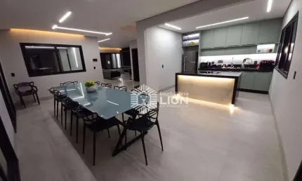 Sobrado com 4 dormitórios para alugar, 320 m² por R$ 12.000,00/mês - Parque Solar do Agreste - Rio Verde/GO