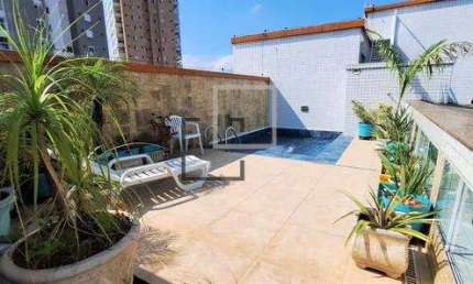 Apartamento para Venda em Santos, Gonzaga, 3 dormitórios, 1 suíte, 4 banheiros, 2 vagas