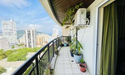 Apartamento para Venda em Santos, Aparecida, 3 dormitórios, 2 suítes, 4 banheiros, 2 vagas