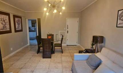 Apartamento para Locação em Santos, Ponta da Praia, 2 dormitórios, 1 suíte, 2 banheiros, 1 vaga