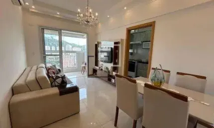 Apartamento para Venda em Santos, CAMPO GRANDE, 1 dormitório, 1 banheiro, 1 vaga