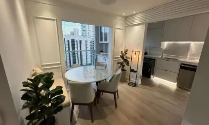 Apartamento para venda em santos, boqueirão, 2 dormitórios, 1 suíte, 3 banheiros, 1 vaga