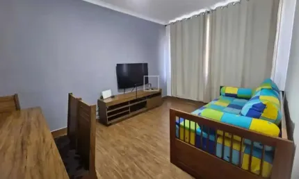 Apartamento para venda em santos, josé menino, 1 dormitório, 1 suíte, 1 banheiro, 1 vaga