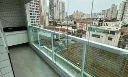 Apartamento para locação em santos, ponta da praia, 2 dormitórios, 1 suíte, 2 banheiros, 1 vaga