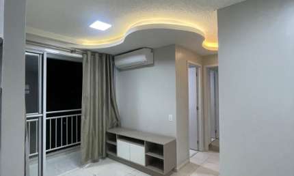 Estilo Golf- Apê 2 quartos semi mobiliado no Novo Aleixo.