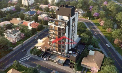 Apartamento com 3 dormitórios à venda, 191 m² por R$ 1.687.000,00 - América - Joinville/SC