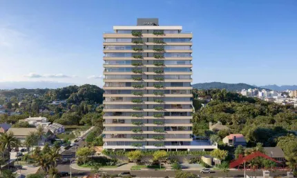 Apartamento com 4 dormitórios à venda, 292 m² por r$ 4.500.000,00 - américa - joinville/sc
