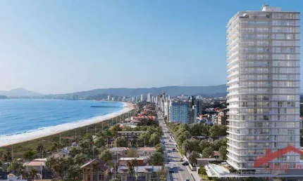 Apartamento com 3 dormitórios à venda, 196 m² por R$ 2.875.674,54 - Itacolomi - Balneário Piçarras/SC
