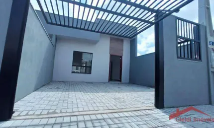 Casa com 3 dormitórios à venda, 77 m² por R$ 399.900,00 - Nova Brasília - Joinville/SC